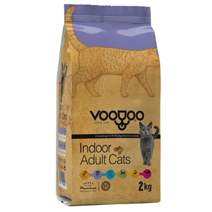 غذای خشک گربه Voodoo مدل Adult cat وزن 2 کیلو گرمی