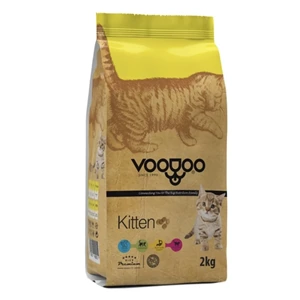 غذای خشک گربه Voodoo مدل kitten وزن 7 کیلو گرمی‎