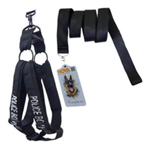 قلاده کتفی مشکی پلیس بادی گارد لارج