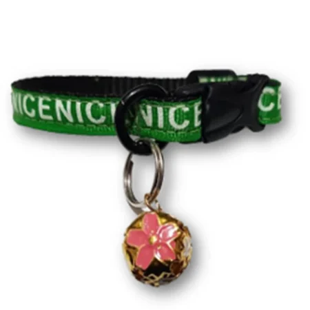 قلاده گردنی 1 سانتی طرح دار زنگوله دار مدل نانسی