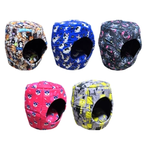 کلبه سه کاره مدل چند وجهی طرح‌دار