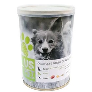 کنسرو مرغ و برنج برای سگ