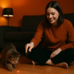 لیزر بازی گربه بی‌خطر است؟ بازی لیزر با گربه