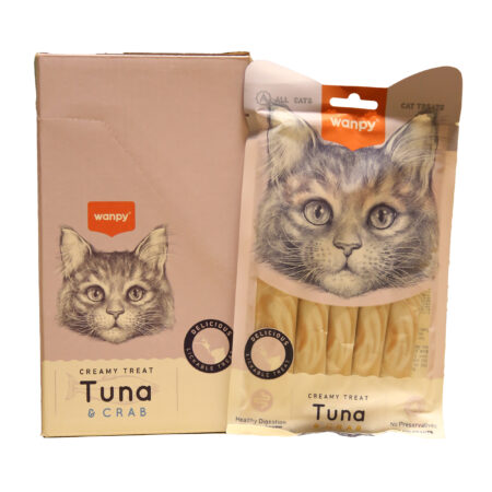 بستنی گربه ونپی با طعم تن و خرچنگ