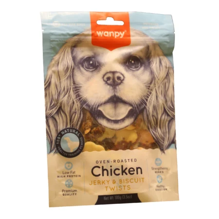 ونپی تشویقی سگ چیکن بیسکویت ۱۰۰ گرمی