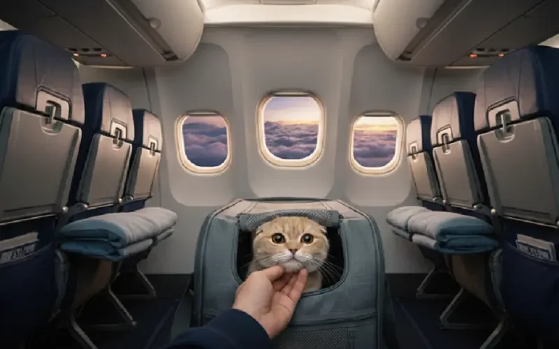 حمل حیوانات با هواپیما داخلی