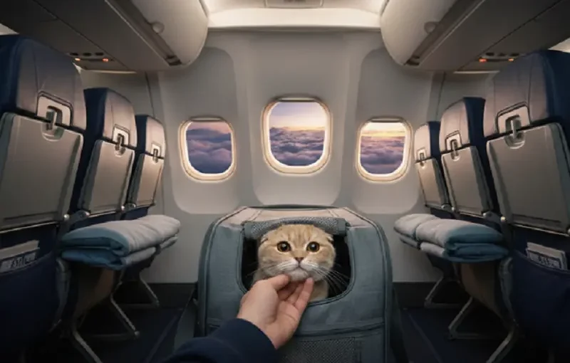 حمل حیوانات با هواپیما داخلی