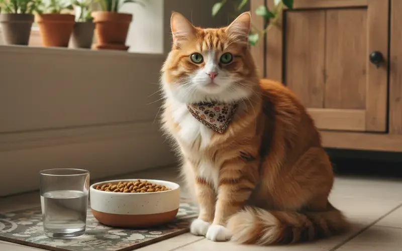 غذای گربه مفید حمایتی