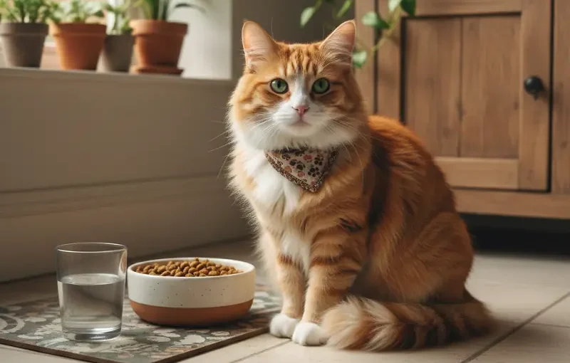 غذای گربه مفید حمایتی