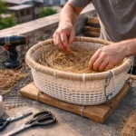 روش ساخت لانه کبوتر با سبد