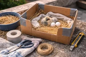 ساخت لانه با کم ترین امکانات