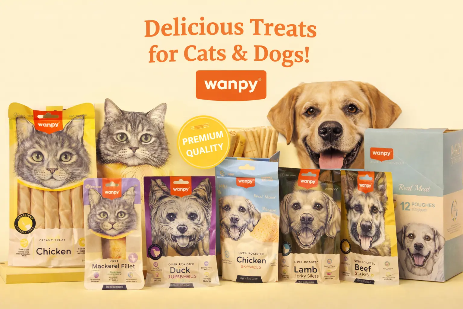 محصولات ونپی فروشگاه مت و پت