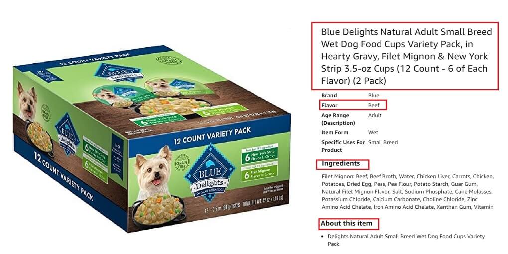 Blue Delights Best Tasting Dog Food For Picky Eaters