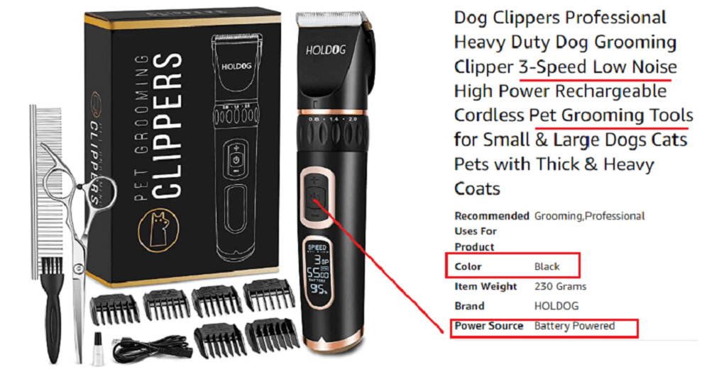 Holdog Dog Clippers