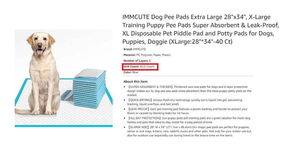 Immcute Best Pee Pads For Senior Dogs