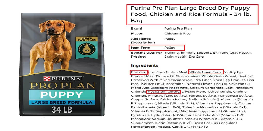 proplan puppy dog food for Dalmatians